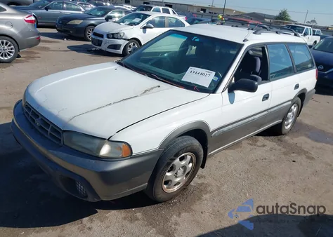 1996 Subaru Legacy Outback z USA, uszkodzony, nr VIN 4S3BG6852T7978115